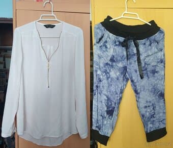 PRODÁM DÁMSKÉ OBLEČENÍ - HALENKU A KRAŤASY, PRAHA 17 I ZAŠLU