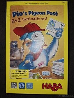 Hra Haba Pio Poštovní holub TOP stav, jako nová