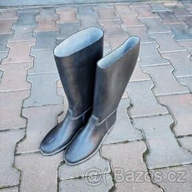 Vysoké jezdecké boty / holínky, zn. CADETT, vel. 34