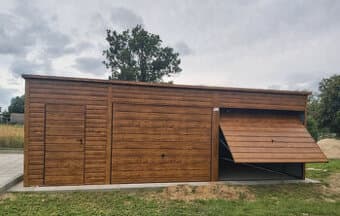 Plechová garáž 8x6