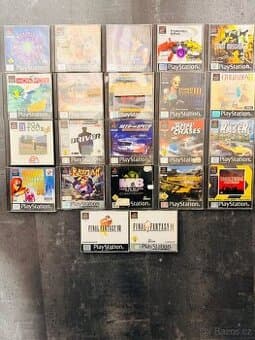 Hry na PS1 ceny různé