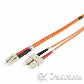 6ks Kabel Digitus Optic Patch, LC/SC, Multimode,