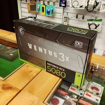 MSI Nvidia RTX 5080 16 GB nová, plná záruka, odpočet DPH