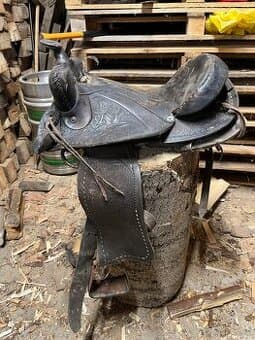 Dětské westernové sedlo