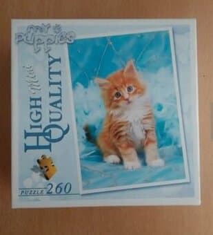 Puzzle koťátko