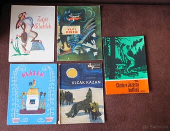 Dětské pohádkové sešity retro