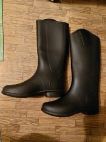 Boty, gumáky, kozačky ke koním 34