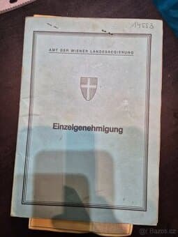 Doklady Honda CB 500