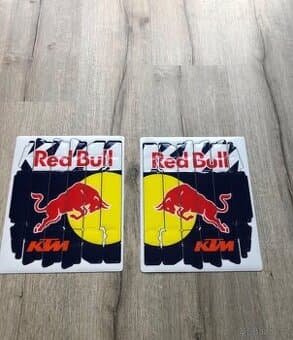 Polepy,nálepky RedBull na mřížku chladiče KTM SX (17-19)