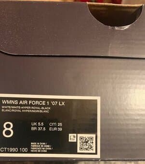 Nike Air Force 1, velilkost 39