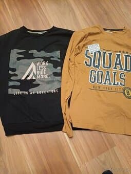 Prodam mikinu a triko Vel. 158/164