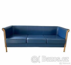 MOROSO luxusní italská kožená sofa vč. 21% DPH PC 180 tis Kč