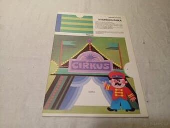 Vystřihovánka Panorama Cirkus