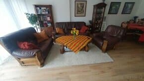 Kožená sedací souprava