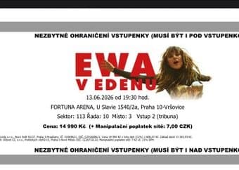 Ewa Farna Eden 13.6. VIP