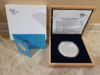 10.000 Kč stříbrná mince ke 100. výročí založení velké Prahy