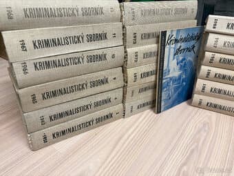 KRIMINALISTICKÝ SBORNÍK (prodej sbírky)