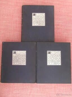 Kronika československá 1,2,3 - komplet.