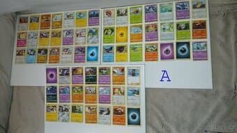 Pokemon kartičky cena je za 1 sestavu dle fotek
