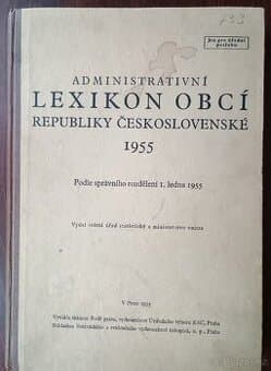 Lexikon obci ČR 1955