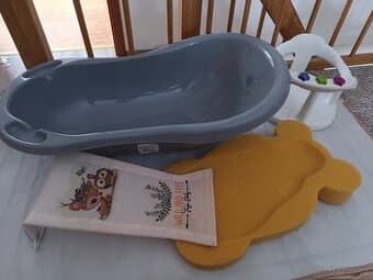 Dětská vanička a sedátko