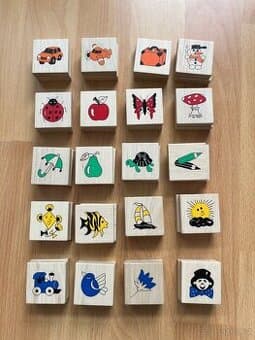 Dřevěné pexeso - DETOA