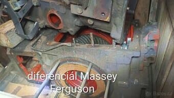Traktor Massey Ferguson 8160 diferenciál