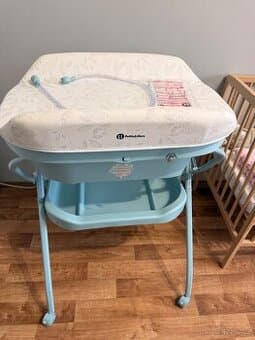 Petite & Mars Přebalovací pult s vaničkou Spa 3v1 Mint