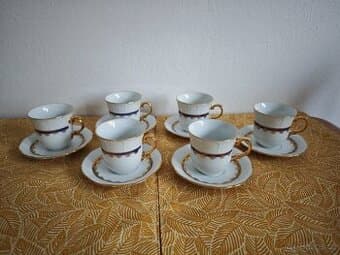 Sada šálků - 6x - Thun - Natalie