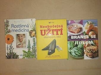 Rostlinná medicína a další 2 knihy, celkem 3 knihy