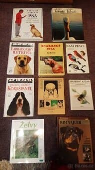 Knihy na téma zvířata.