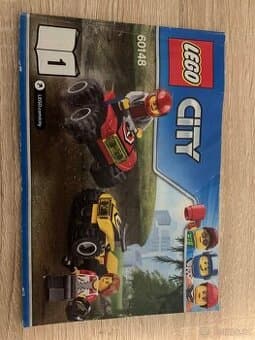 Lego City 60148 závodní tým čtyřkolek, sada