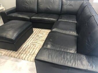 Kožená sedací souprava IKEA