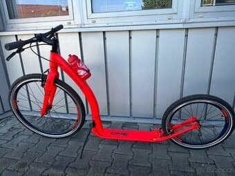 Koloběžka Crussis ONE Cobra 4.2 červená 26"/20"