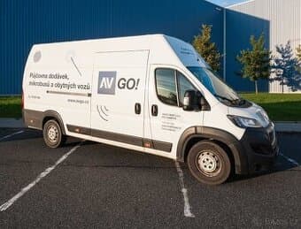 Dodávka k pronájmu Peugeot Boxer L4H3