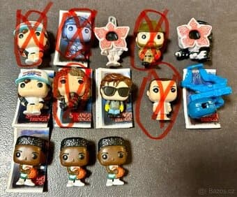 Figurky Kinder Joy Stranger Things