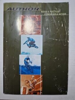 Návod k používání a údržbě jízdního kola AUTHOR