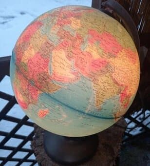 Velký svítící globus