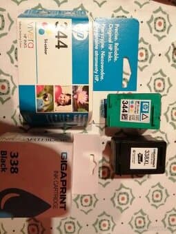 Ink cartrigde 338 Black xxl, 344 barevna