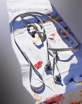 Vodítko pro králíka a podobně velká zvířata jako nové.