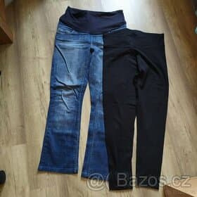 Těhotenské kalhoty na nižší postavu do 165cm