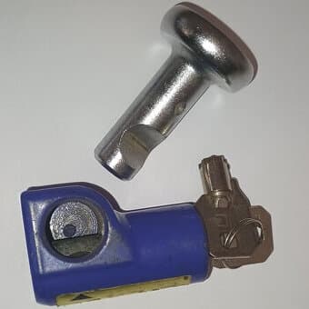 Zámek na kotoučovou brzdu