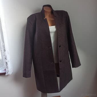 NOVÝ dámský elegantní kabátek 42 - 44 MÍRNÁ ZIMA