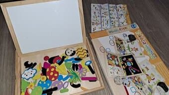 Magnetická tabulka pro děti od 2-3 let