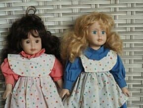 Porcelánové panenky - sestry
