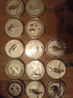 Prodam investicni stribro kg mince