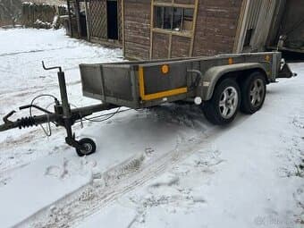 Bržděný přívěsný vozík Barthau Knott