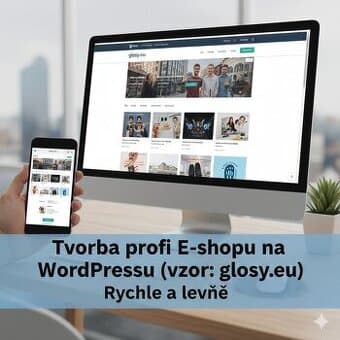 Tvorba profi E-shopu na WordPressu – Rychle a levně