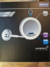 Nástěnné zrcadlo Wenko Imperial Smart LED