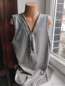 Dámský stříbrný top